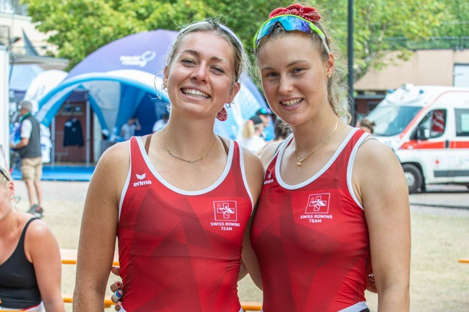 © Americo Bottani / Thalia Ahumada (a sinistra) e Olivia Negrinotti, felici dopo l’ottima prova offerta ai mondiali di Varese.