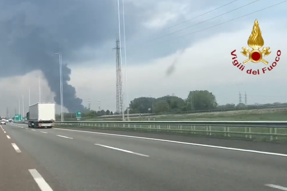 © Twitter/Vigili del Fuoco