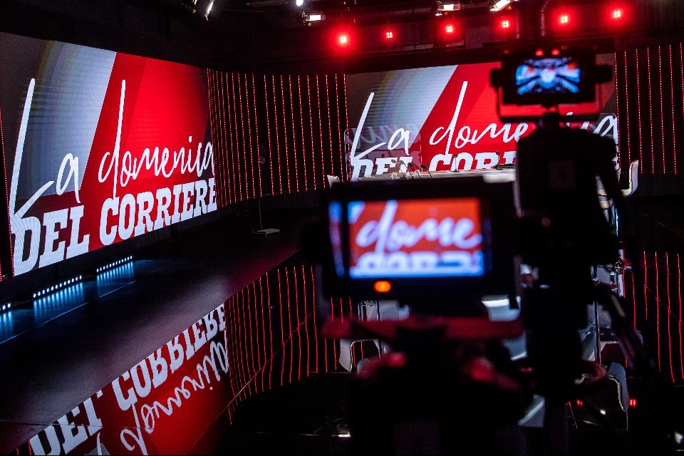 Melide, 26 agosto 2021 - La domenica del Corriere, trasmissione televisiva di Teleticino a cura di Gianni Righinetti. © CdT/Gabriele Putzu