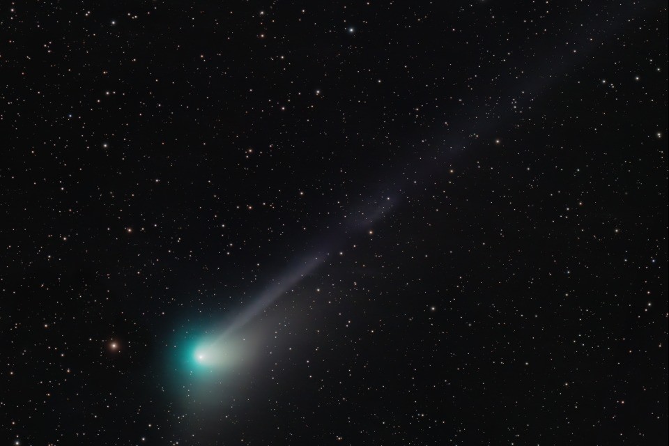 La cometa C 2022 E3 (ZTF) © Shutterstock