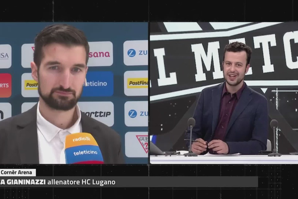 Luca Gianinazzi entusiasta a fine partita