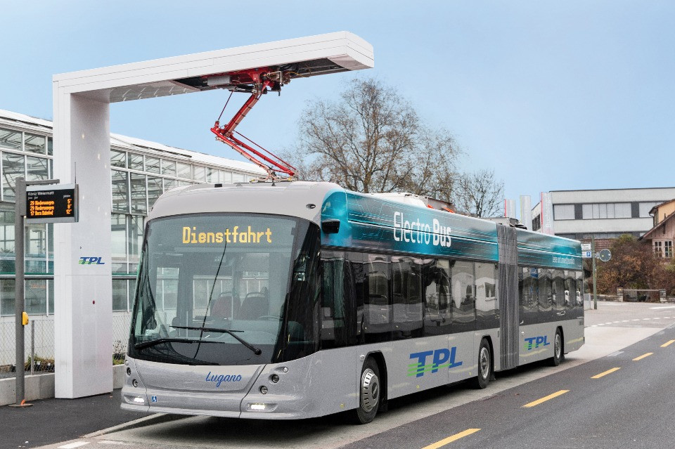 Un render del nuovo mezzo pubblico/ ©Municipio di Lugano