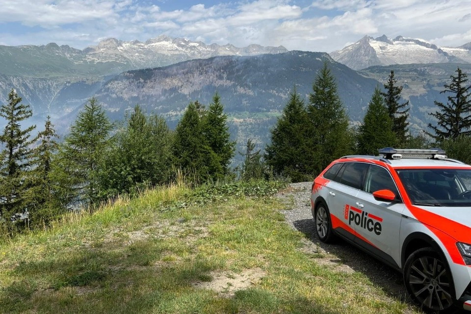 © Polizia cantonale vallese