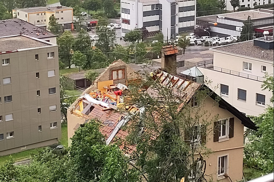 © Twitter MeteoSvizzera