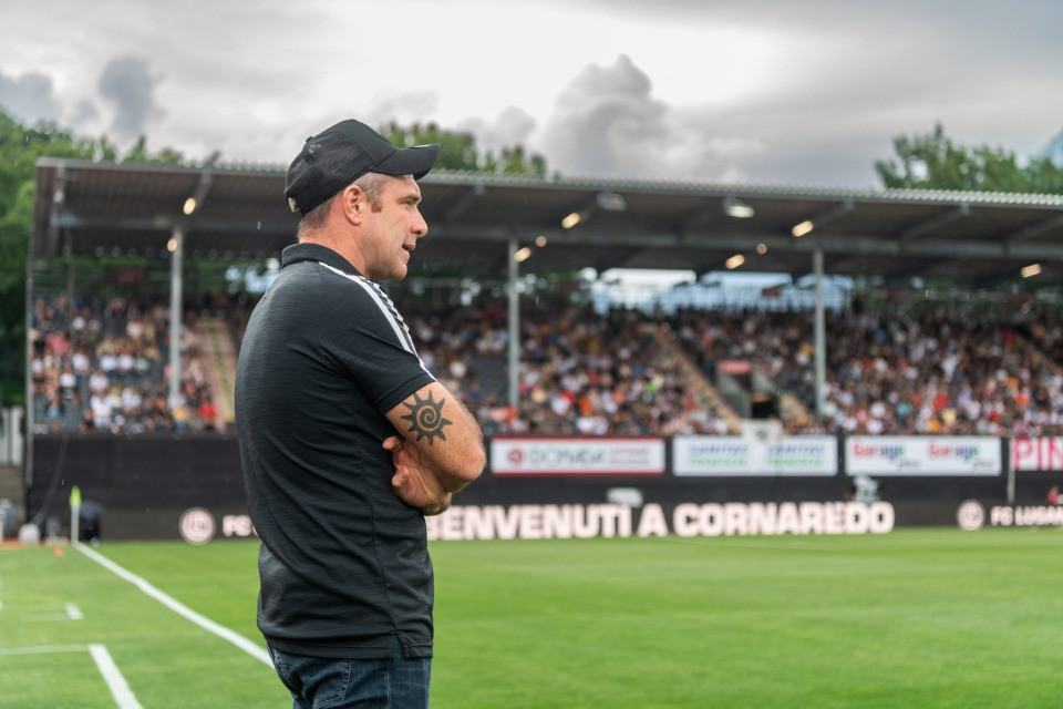 Il "Crus" durante la sfida di Super League tra Lugano e San Gallo/ ©Chiara Zocchetti