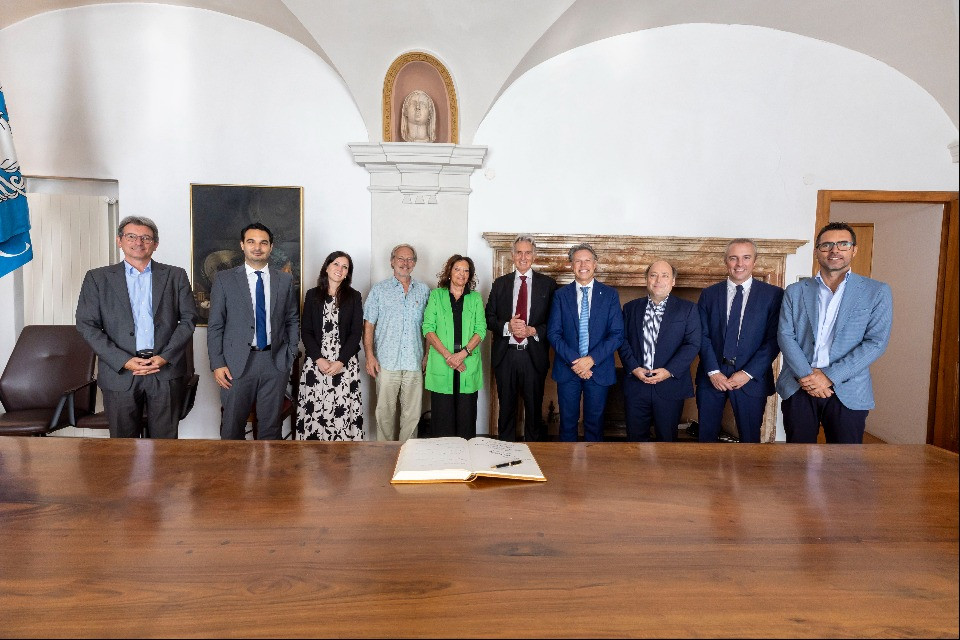 MUNICIPIO LOCARNO, RICEVIMENTO MARCO E MICHELA SOLARI