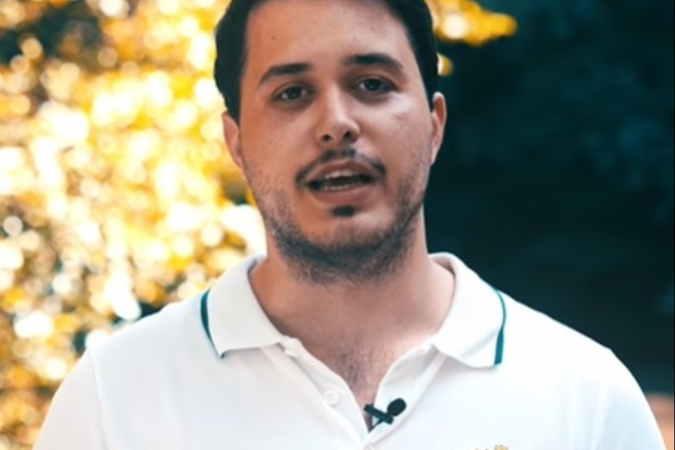 Il presidente dei giovani UDC Turgovia Marco Bortoluzzi.