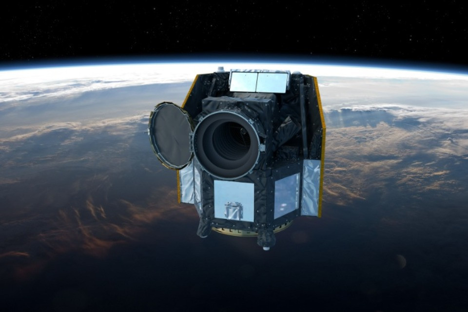 Artist's impression of CHEOPS. © ESA / ATG medialab