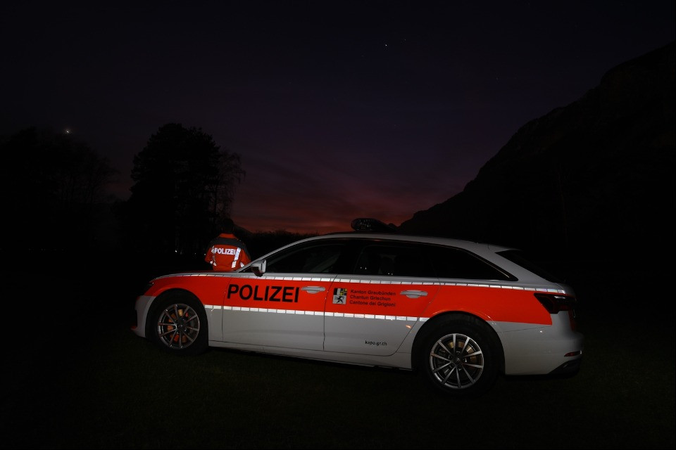 Immagine simbolica/Polizia Cantonale Grigioni