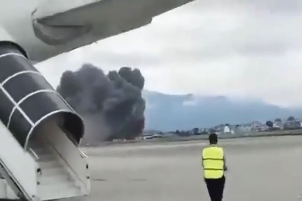 © Screenshot video X / @AviationSafety