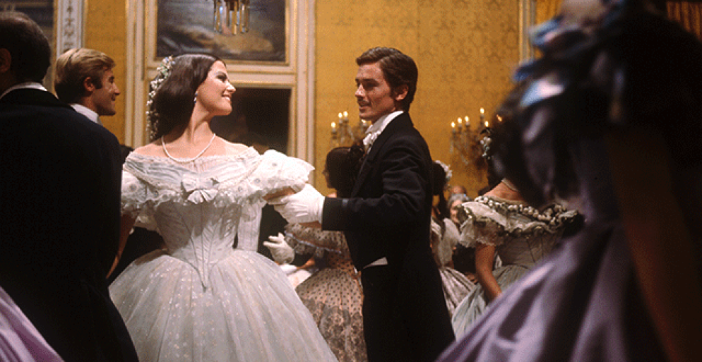 Alain Delon e Claudia Cardinale ne "Il Gattopardo" (1963) di Luchino Visconti.
