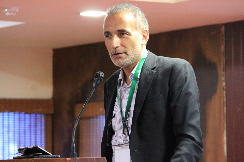 Tariq Ramadan nel 2017. Immagine Wikimedia Commons