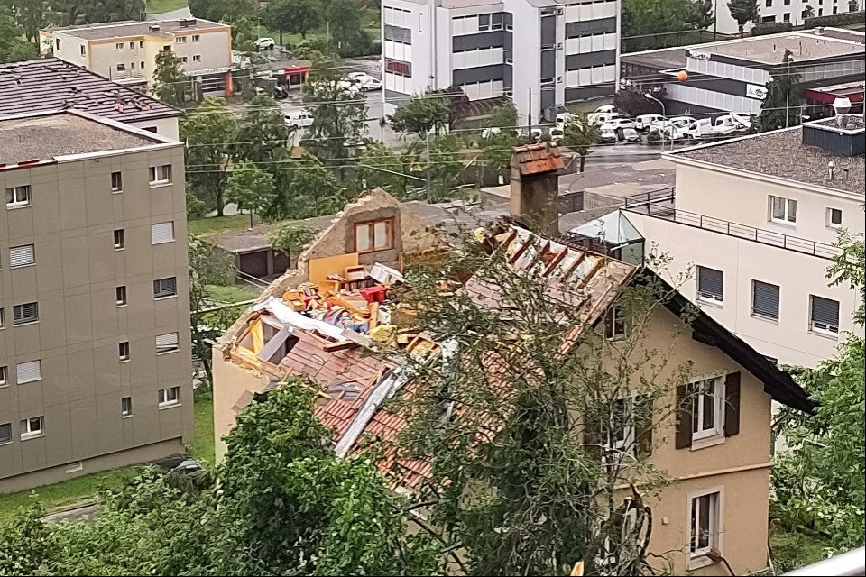 © Twitter MeteoSvizzera