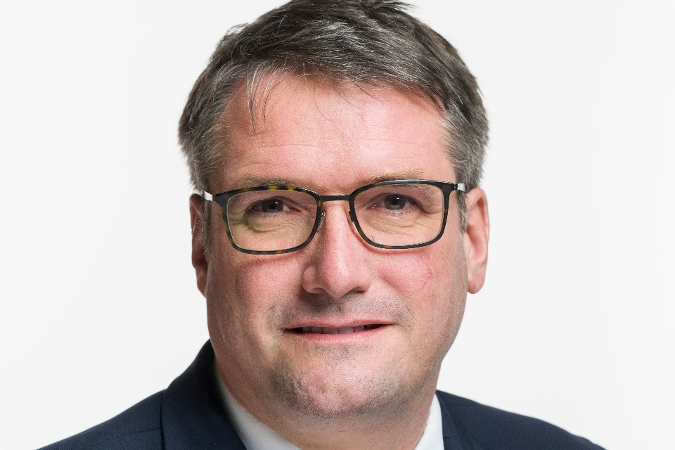 Staenderat Christian Levrat, SP-FR, portraitiert am Montag, 9. Dezember 2019 in Bern. (Parlamentsdienste/Alessandro della Valle)