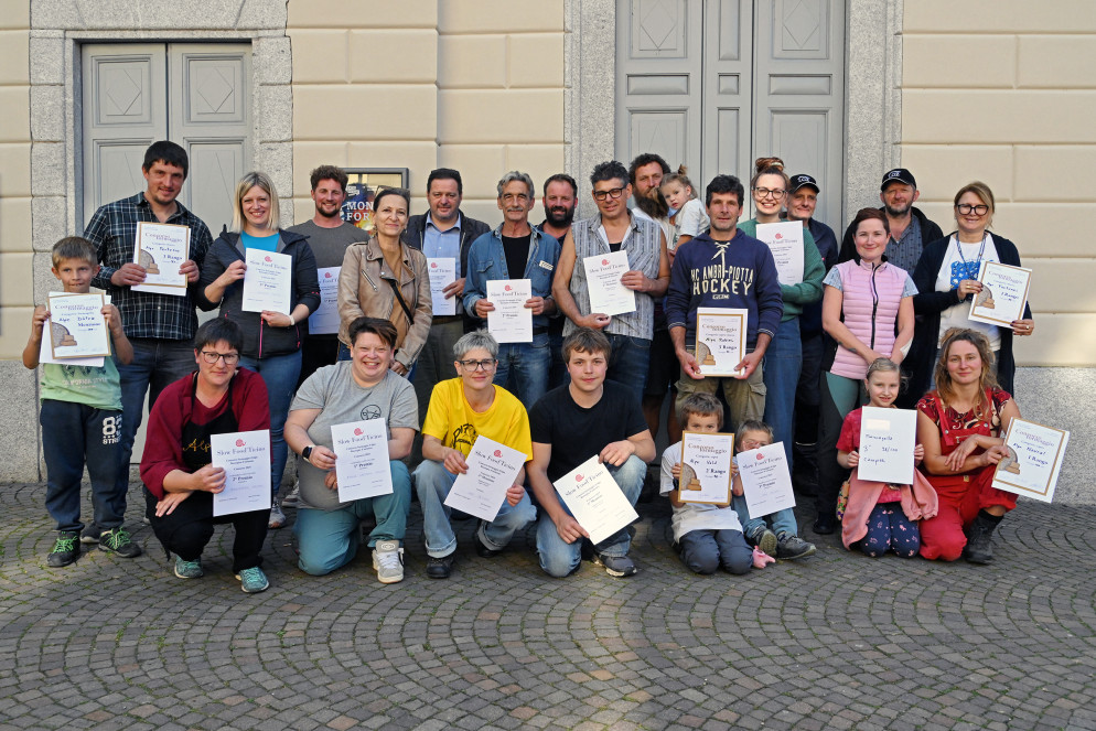 Tutti i premiati del concorso.