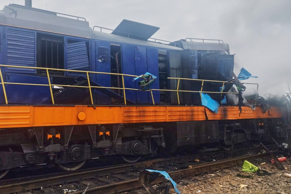 © Ukrainian Ukrzaliznytsia Railway Company Press Office via AP