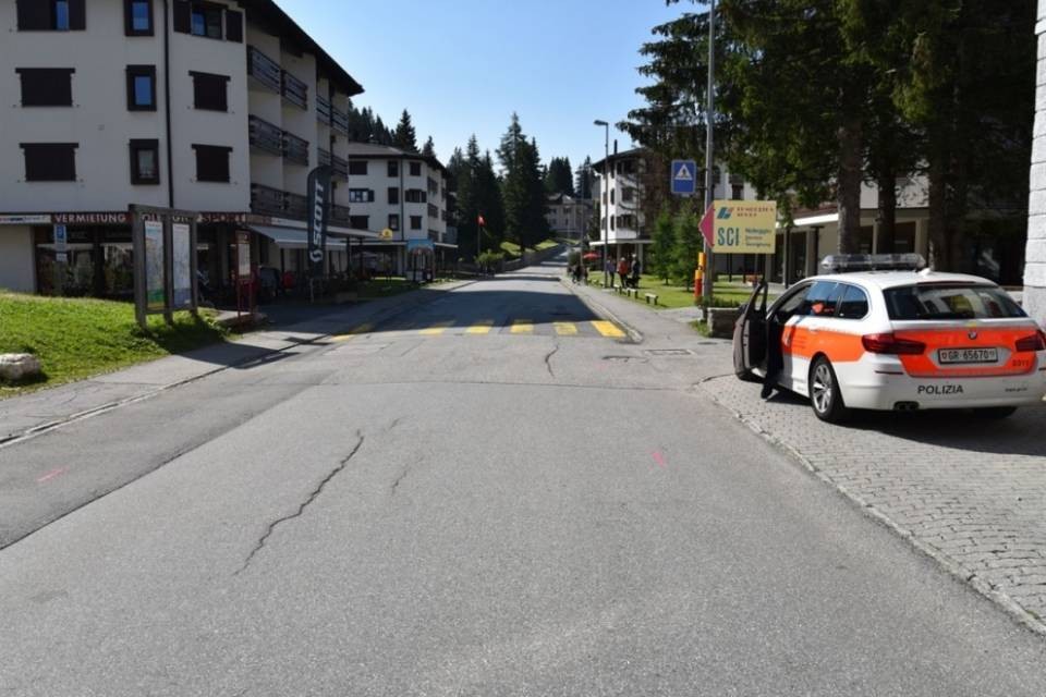 San Bernardino, tamponamento tra due moto