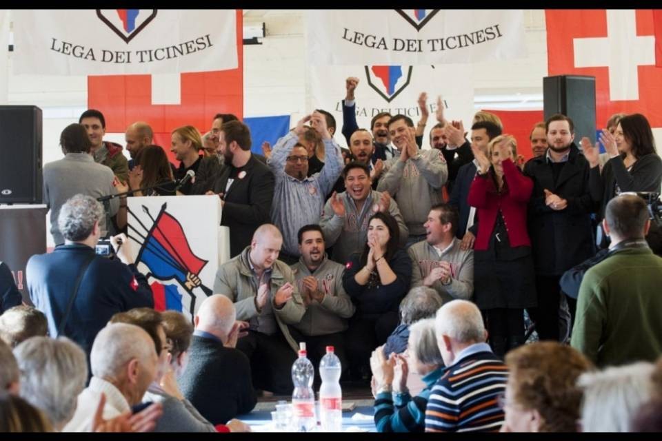 L'onda leghista si riversa sul Ticino