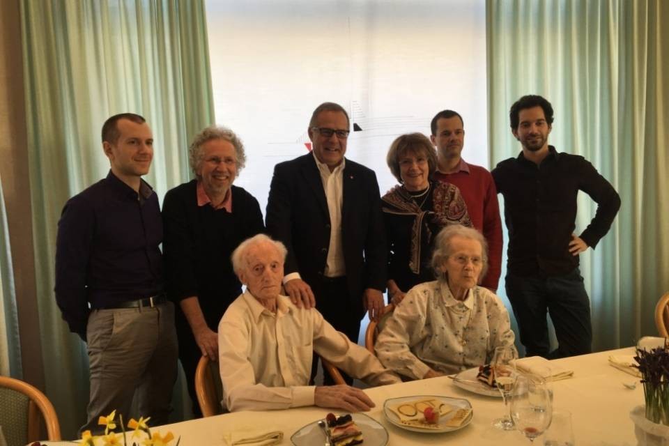 Bellinzona festeggia i cent’anni del signor Ezio Scotti