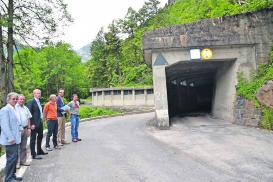 Aperto in anticipo il tunnel della Bavorca
