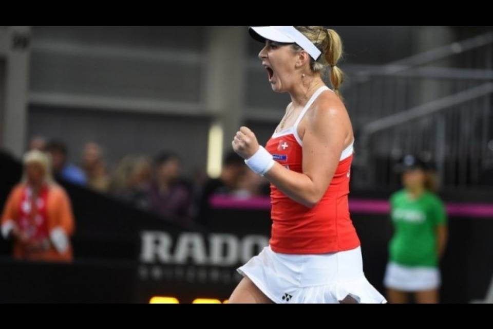Vittoria di Belinda Bencic in Fed Cup