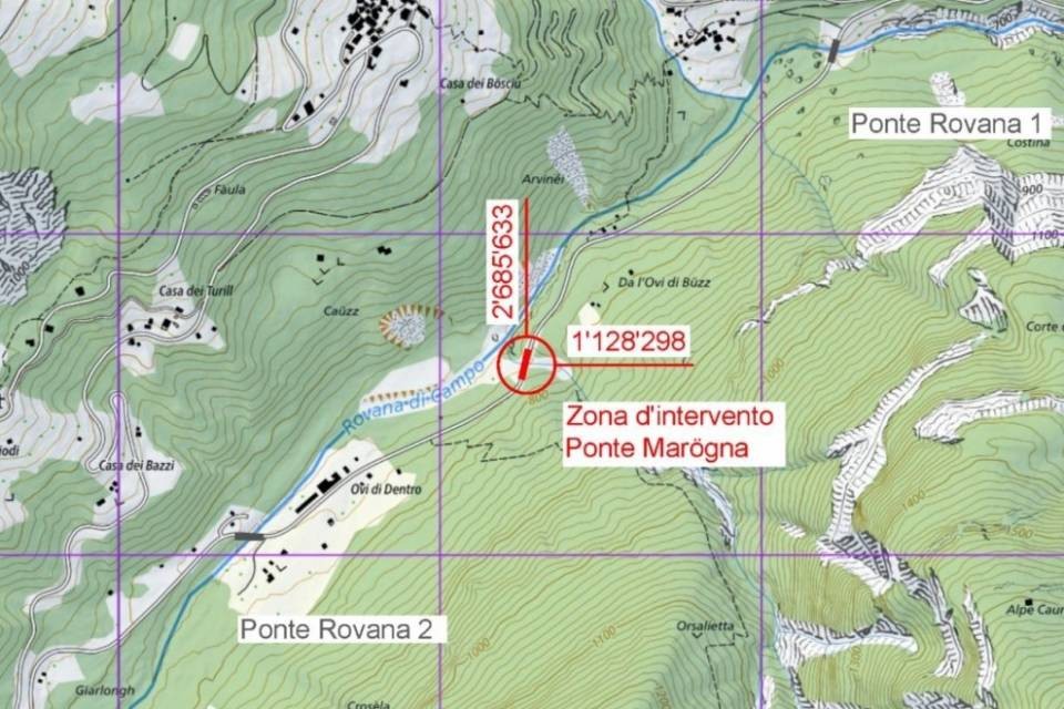 In programma interventi di risanamento del ponte Marögna