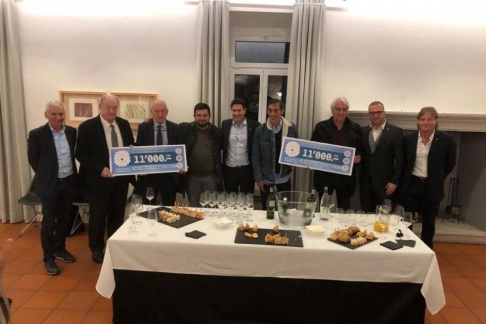 22’0000.- alle fondazioni Amilcare e Gabbiano