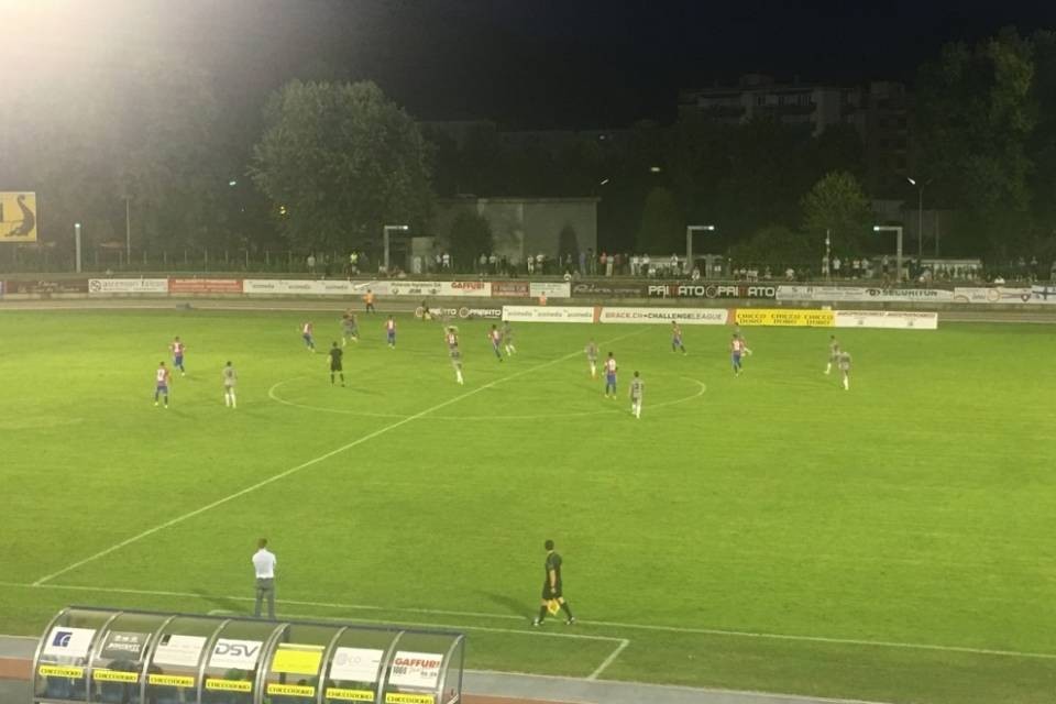 Il Chiasso lotta, lo Xamax vince