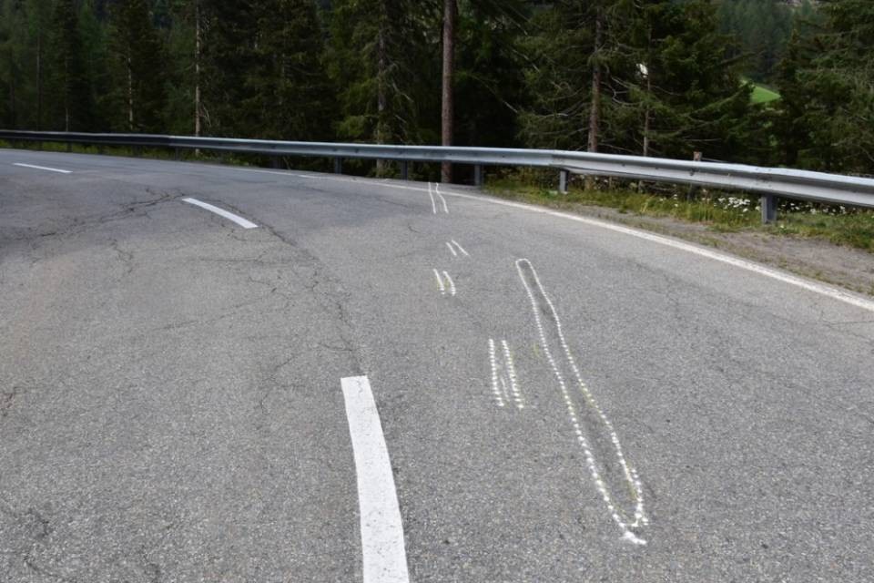Centauro ferito gravemente sul Bernina