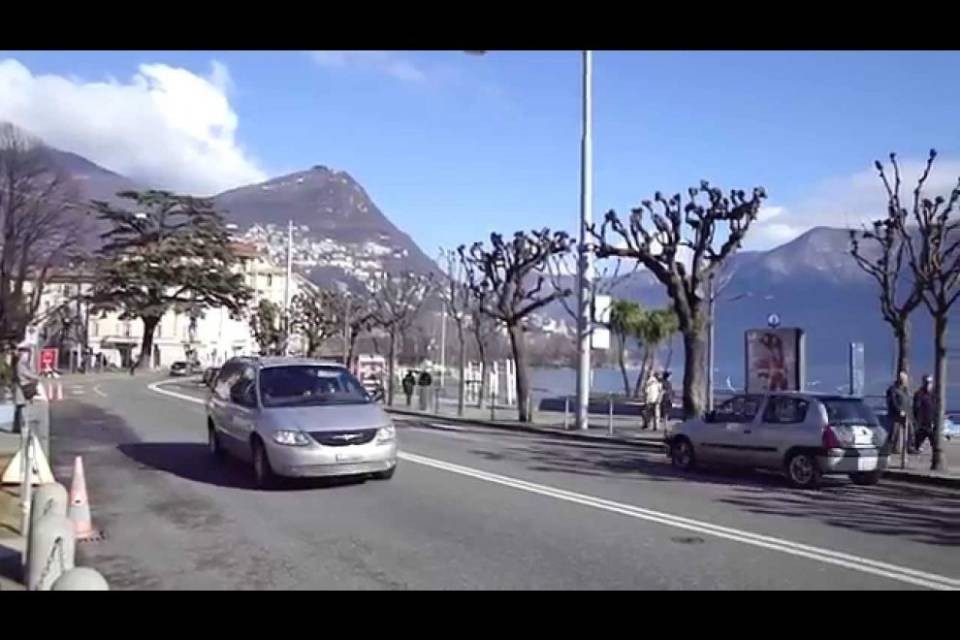 Lungolago chiuso per la Passeggiata per la Pedonalizzazione del Centro di Lugano