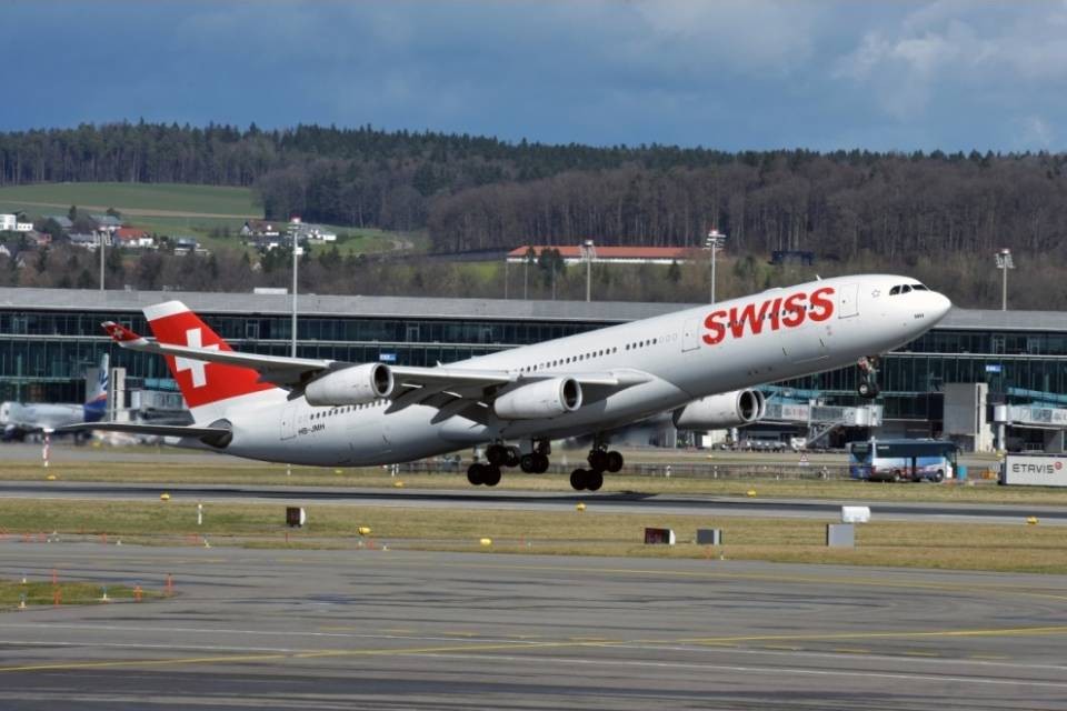 Swiss annulla tutti i voli da e per l'Italia