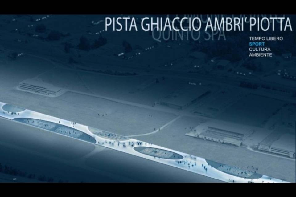 La maxipista del ghiaccio di Ambrì finisce nel freezer