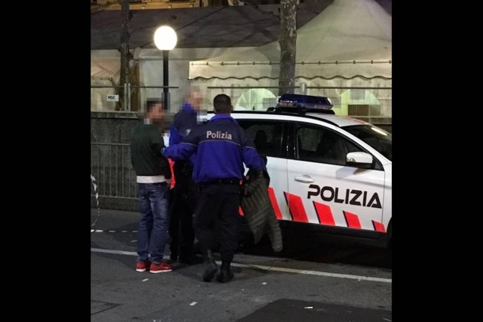 Un fermo al carnevale di Chiasso