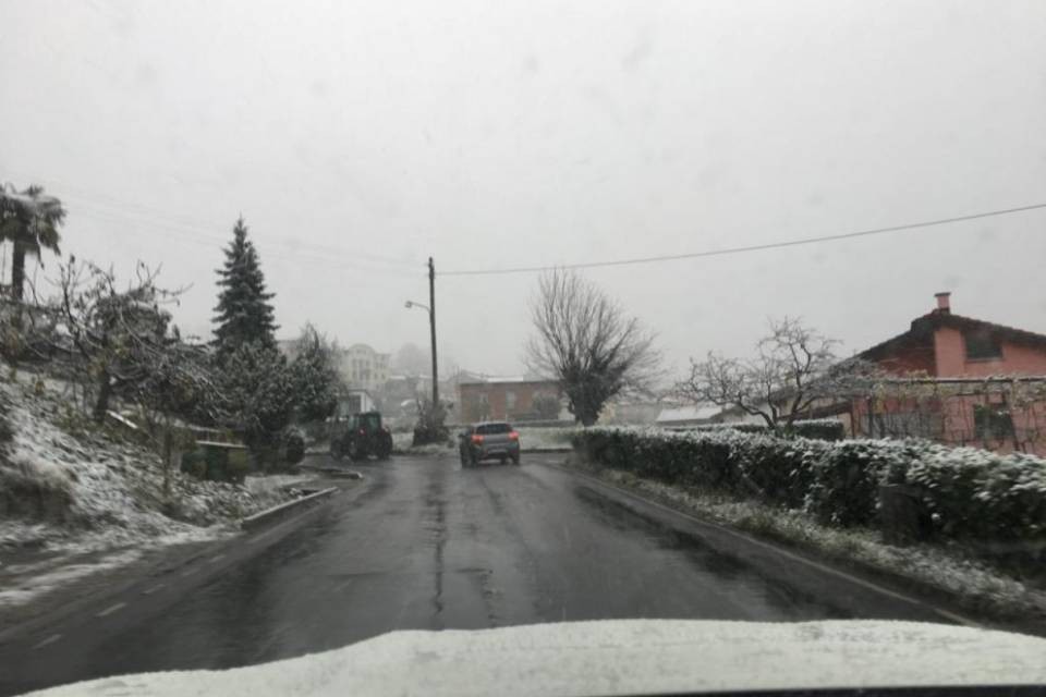 Prima neve, le foto dei lettori