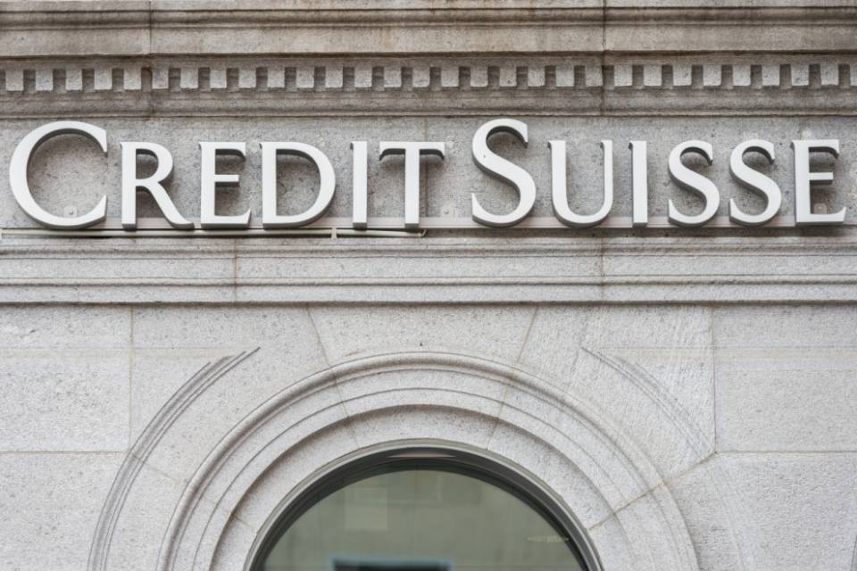 Credit Suisse: utile netto di 244 milioni nel terzo trimestre