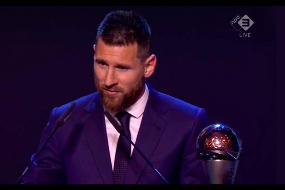 È Lionel Messi il miglior giocatore dell'anno