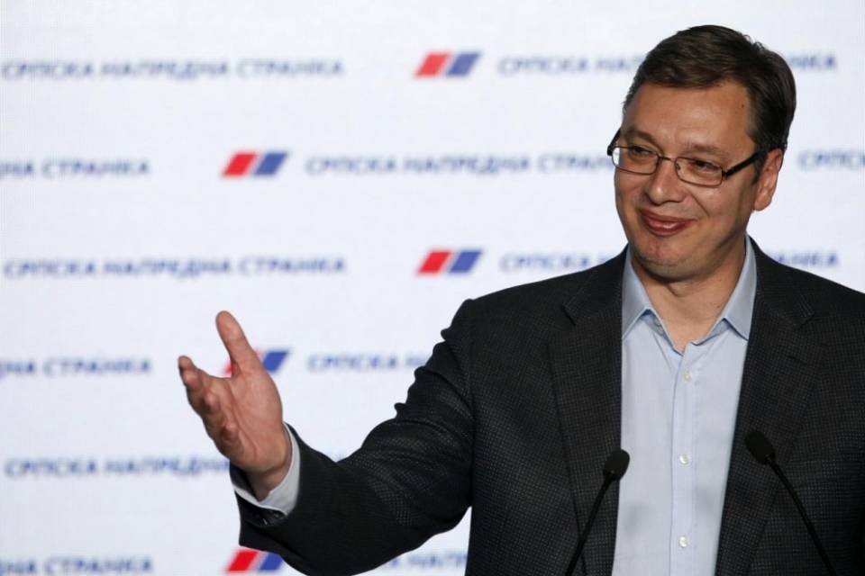 Serbia, Vucic si dichiara vincitore