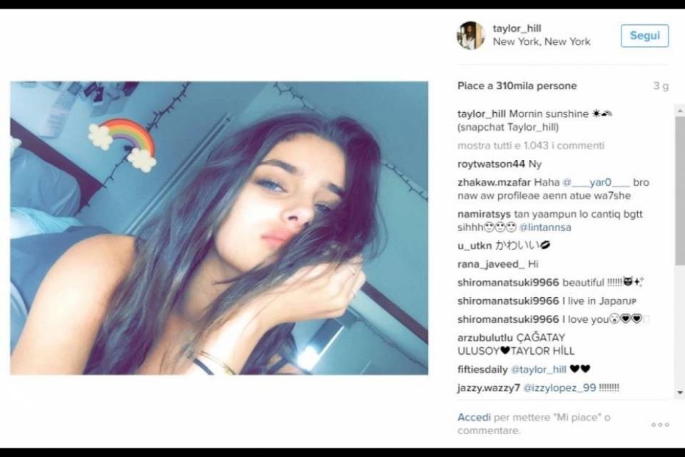 Taylor, da Victoria's Secret a Maison Lancôme