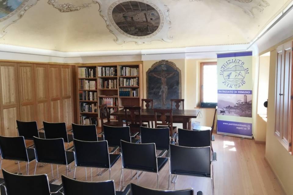 Minusio: inaugurata la sala patriziale