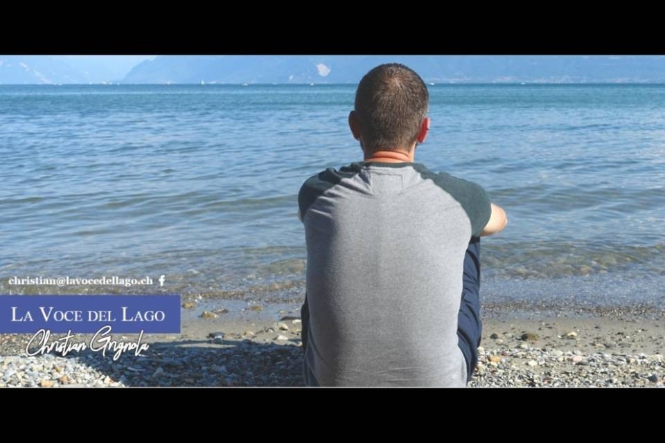 "La voce del lago", la prima letteraria di Christian Grignola