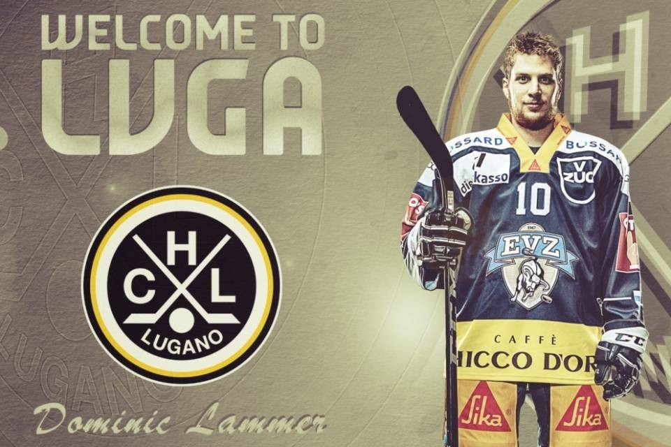 Ufficiale, Dominic Lammer al Lugano
