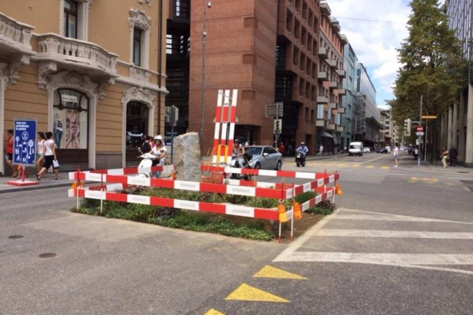 Lugano toglie il cippo