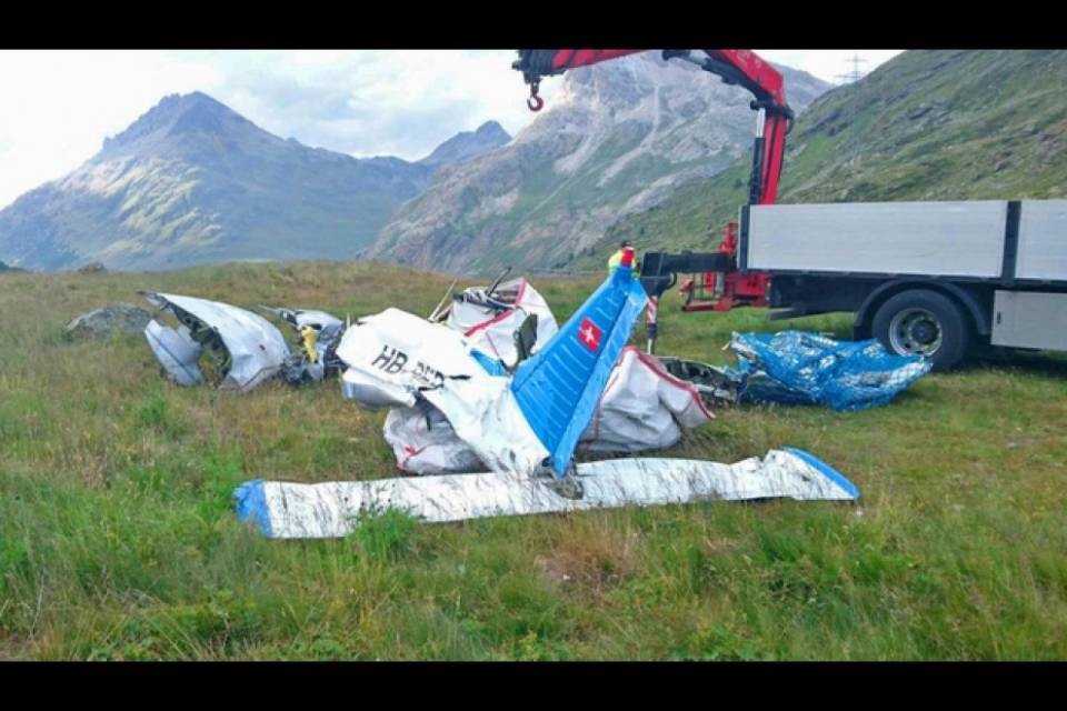 Crash aereo, le tre vittime sono romande