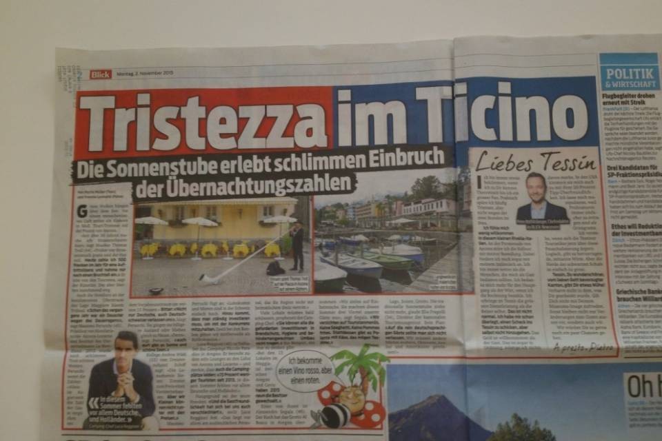 "Che tristezza in Ticino"