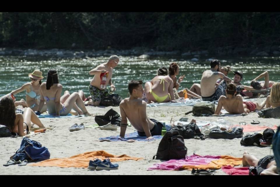 Spiaggetta Arbedo, il bilancio è positivo