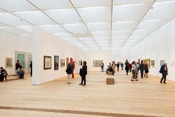 Il museo di belle arti a Losanna