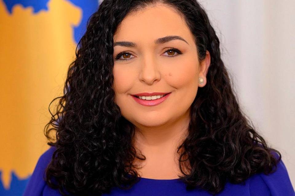 La presidente del Kosovo Vjosa Osmani. Immagine Wikipedia