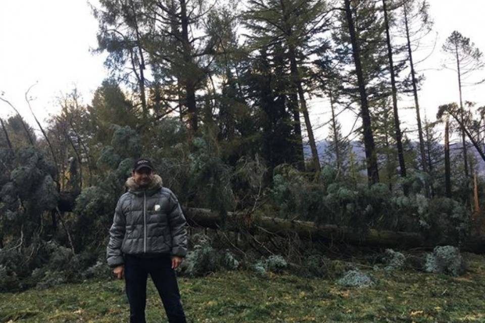Il parco botanico San Grato devastato dal maltempo