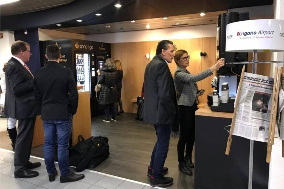 A Lugano Airport apre il Coffee & Fly Lounge