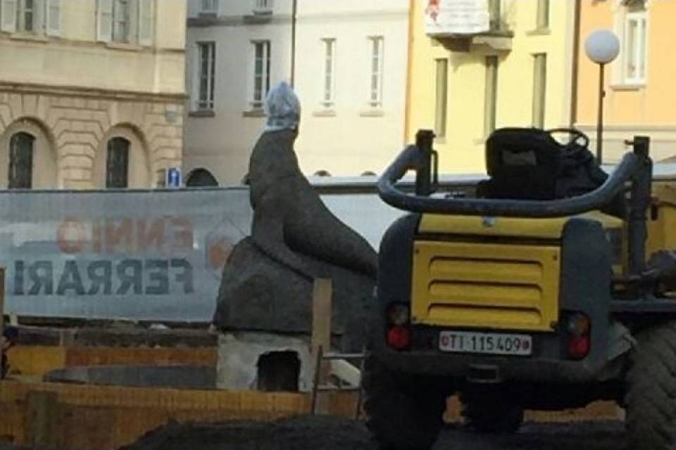 Spunta un "sacchetto" sulla testa della foca: "Ma povera!"